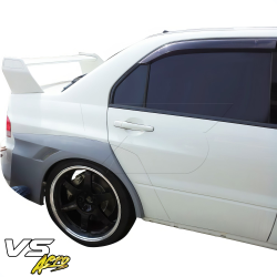 VSaero FRP VOLT Wide Body Fenders (rear) 4pc for Mitsubishi Evolution EVO8 EVO9 CT9A 2003-2006 image - 4