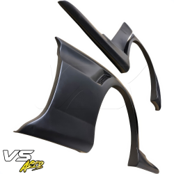 VSaero FRP VOLT Wide Body Fenders (rear) 4pc for Mitsubishi Evolution EVO8 EVO9 CT9A 2003-2006 image - 10