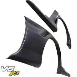 FRP VOLT Wide Body Fenders (rear) 4pc > Mitsubishi Evolution EVO8 EVO9 CT9A 2003-2006 image - 10