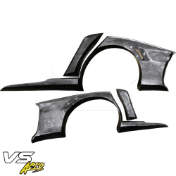 VSaero FRP VOLT Wide Body Fenders (rear) 4pc for Mitsubishi Evolution EVO8 EVO9 CT9A 2003-2006 image - 13