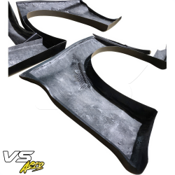 VSaero FRP VOLT Wide Body Fenders (rear) 4pc for Mitsubishi Evolution EVO8 EVO9 CT9A 2003-2006 image - 14
