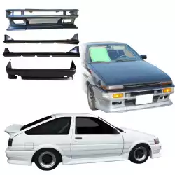 FRP JBLO Body Kit 4pc > Toyota Corolla (AE86) 1984-1987 > 2/3dr image - 1