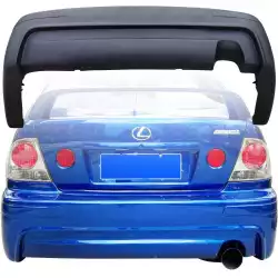 FRP HKES Rear Bumper > Lexus IS300 SXE10 2000-2005 image - 1