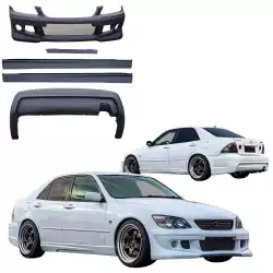 FRP HKES Body Kit 4pc > Lexus IS300 SXE10 2000-2005 image - 4