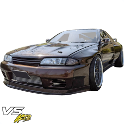 VSaero FRP TKYO Wide Body Fender Flares (front) 4pc 40mm for Nissan Skyline (R32) GTR 1990-1994 > 2dr Coupe image - 6