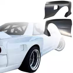 FRP TKYO Wide Body Fender Flares (rear) 60mm > Nissan Skyline (R32) GTR 1990-1994 > 2dr Coupe image - 25