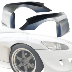 VSaero FRP TKYO Wide Body Fender Flares (front) 60mm for Honda S2000 AP1 2000-2009 image - 9