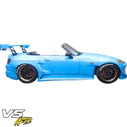 VSaero FRP TKYO Wide Body Side Skirts for Honda S2000 AP1 2000-2009 image - 6