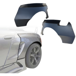 VSaero FRP TKYO Wide Body Fender Flares (rear) 75mm for Honda S2000 AP1 2000-2009 image - 1