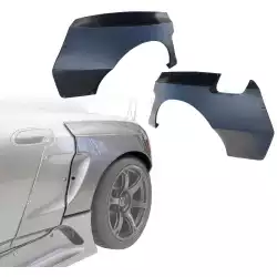FRP TKYO Wide Body Fender Flares (rear) 75mm > Honda S2000 AP1 2000-2009 image - 1