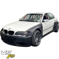 VSaero FRP TKYO V1 Wide Body Front Bumper for BMW 325i 330i (E46) 1999-2005 > 4dr Sedan image - 26