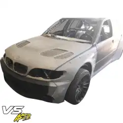 FRP TKYO V1 Wide Body Front Bumper > BMW 325i 330i (E46) 1999-2005 > 4dr Sedan image - 18