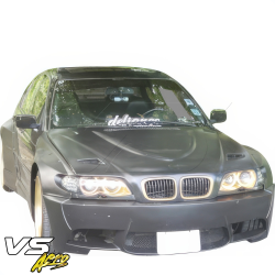 VSaero FRP TKYO V1 Wide Body Front Bumper for BMW 325i 330i (E46) 1999-2005 > 4dr Sedan image - 20