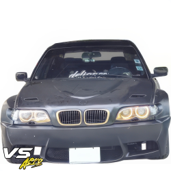 VSaero FRP TKYO V1 Wide Body Front Bumper for BMW 325i 330i (E46) 1999-2005 > 4dr Sedan image - 22