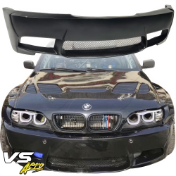 VSaero FRP TKYO V1 Wide Body Front Bumper for BMW 325i 330i (E46) 1999-2005 > 4dr Sedan image - 23