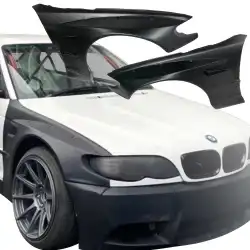 FRP TKYO V1 Wide Body Fender Flares (front) > BMW 325i 330i (E46) 2002-2005 > 4dr Sedan image - 26