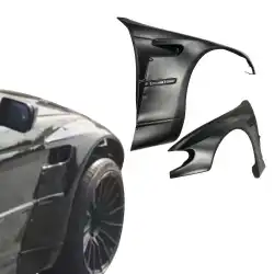 FRP TKYO V1 Wide Body Fender Flares (front) > BMW 325i 330i (E46) 2002-2005 > 4dr Sedan image - 1
