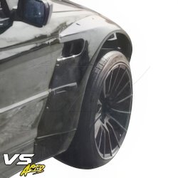 VSaero FRP TKYO V1 Wide Body Fender Flares (front) for BMW 325i 330i (E46) 2002-2005 > 4dr Sedan image - 2