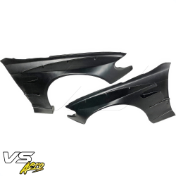VSaero FRP TKYO V1 Wide Body Fender Flares (front) for BMW 325i 330i (E46) 2002-2005 > 4dr Sedan image - 18
