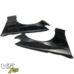 VSaero FRP TKYO V1 Wide Body Fender Flares (front) for BMW 325i 330i (E46) 2002-2005 > 4dr Sedan image - 19