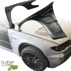 FRP TKYO V1 Wide Body Fender Flares (front) > BMW 325i 330i (E46) 2002-2005 > 4dr Sedan image - 24