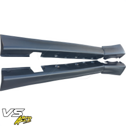 VSaero FRP TKYO V1 Wide Body Side Skirts for BMW 325i 330i (E46) 1999-2005 > 4dr Sedan image - 3