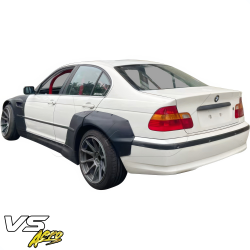 VSaero FRP TKYO V1 Wide Body Fender Flares (rear) for BMW 325i 330i (E46) 1999-2005 > 4dr Sedan image - 12