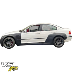 VSaero FRP TKYO V1 Wide Body Fender Flares (rear) for BMW 325i 330i (E46) 1999-2005 > 4dr Sedan image - 13