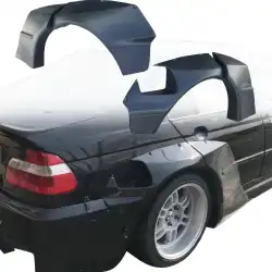 FRP TKYO V1 Wide Body Fender Flares (rear) > BMW 325i 330i (E46) 1999-2005 > 4dr Sedan image - 1