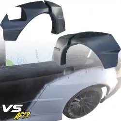 FRP TKYO V1 Wide Body Fender Flares (rear) > BMW 325i 330i (E46) 1999-2005 > 4dr Sedan image - 5