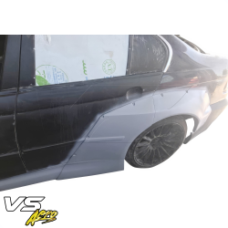 VSaero FRP TKYO V1 Wide Body Fender Flares (rear) for BMW 325i 330i (E46) 1999-2005 > 4dr Sedan image - 6
