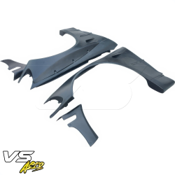 VSaero FRP TKYO Wide Body Molded Fenders (front) 4pc for BMW 325Ci 330Ci (E46) 1999-2005 > 2dr Coupe image - 5