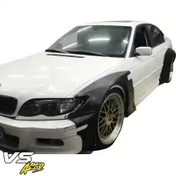 FRP TKYO V2 Wide Body Fender Flares (front) > BMW 325i 330i (E46) 2002-2005 > 4dr Sedan image - 19