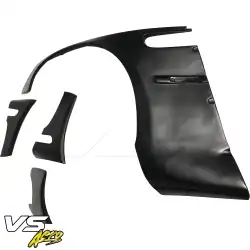 FRP TKYO V2 Wide Body Fender Flares (front) > BMW 325i 330i (E46) 2002-2005 > 4dr Sedan image - 4