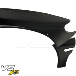 VSaero FRP TKYO V2 Wide Body Fender Flares (front) for BMW 325i 330i (E46) 2002-2005 > 4dr Sedan image - 5