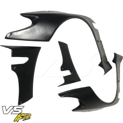 VSaero FRP TKYO V2 Wide Body Fender Flares (front) for BMW 325i 330i (E46) 2002-2005 > 4dr Sedan image - 11