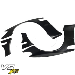 VSaero FRP TKYO V2 Wide Body Fender Flares (front) for BMW 325i 330i (E46) 2002-2005 > 4dr Sedan image - 14