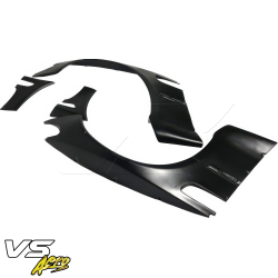 VSaero FRP TKYO V2 Wide Body Fender Flares (front) for BMW 325i 330i (E46) 2002-2005 > 4dr Sedan image - 16