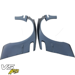 VSaero FRP TKYO V2 Wide Body Fender Flares (front) for BMW 325i 330i (E46) 2002-2005 > 4dr Sedan image - 17