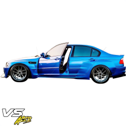 VSaero FRP TKYO V2 Wide Body Fender Flares (rear) for BMW 325i 330i (E46) 1999-2005 > 4dr Sedan image - 27