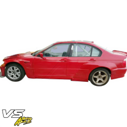 VSaero FRP TKYO V2 Wide Body Fender Flares (rear) for BMW 325i 330i (E46) 1999-2005 > 4dr Sedan image - 2