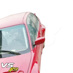 VSaero FRP TKYO V2 Wide Body Fender Flares (rear) for BMW 325i 330i (E46) 1999-2005 > 4dr Sedan image - 3