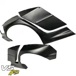 FRP TKYO V2 Wide Body Fender Flares (rear) > BMW 325i 330i (E46) 1999-2005 > 4dr Sedan image - 5