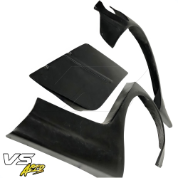VSaero FRP TKYO V2 Wide Body Fender Flares (rear) for BMW 325i 330i (E46) 1999-2005 > 4dr Sedan image - 6