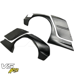 VSaero FRP TKYO V2 Wide Body Fender Flares (rear) for BMW 325i 330i (E46) 1999-2005 > 4dr Sedan image - 10