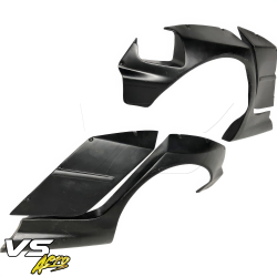 VSaero FRP TKYO V2 Wide Body Fender Flares (rear) for BMW 325i 330i (E46) 1999-2005 > 4dr Sedan image - 12