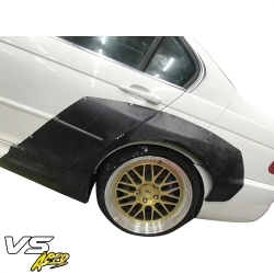 VSaero FRP TKYO V2 Wide Body Fender Flares (rear) for BMW 325i 330i (E46) 1999-2005 > 4dr Sedan image - 16