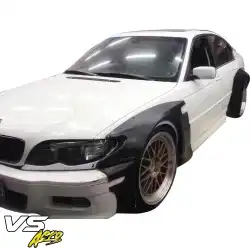 FRP TKYO V2 Wide Body Kit > BMW 325i 330i (E46) 2002-2005 > 4dr Sedan image - 3
