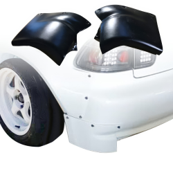 VSaero FRP TKYO Wide Body Rear Bumper Add-ons for Honda Civic EG 1992-1995 > 3dr Hatchback image - 26