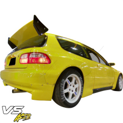 VSaero FRP TKYO Wide Body Rear Bumper Add-ons for Honda Civic EG 1992-1995 > 3dr Hatchback image - 29
